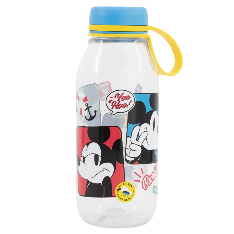 Пляшка для води із силіконовою ручкою 460 мл Stor Mickey Mouse (74382)