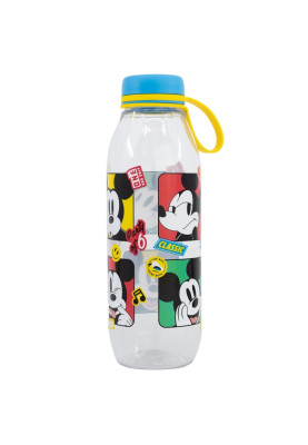 Пляшка для води із силіконовою ручкою 650 мл Stor Mickey Mouse (74383)