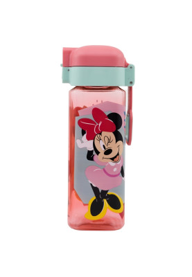 Пляшка квадратна для води дитяча 550 мл Stor Minnie Mouse (74402)