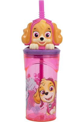 Стакан для дітей з трубочкою 360 мл Stor Paw Patrol (74566)