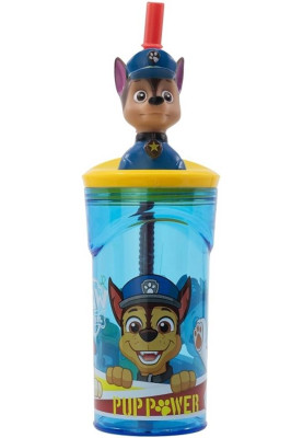 Стакан для дітей з трубочкою 360 мл Stor Paw Patrol (74666)