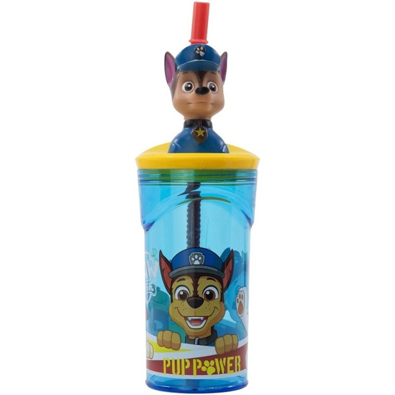 Стакан для дітей з трубочкою 360 мл Stor Paw Patrol (74666)
