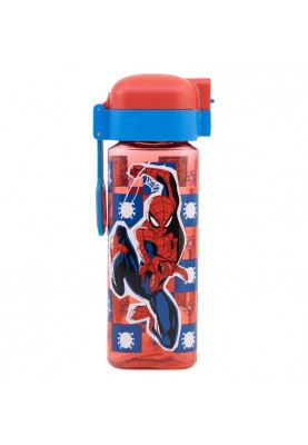 Пляшка квадратна для води дитяча 550 мл Stor Spider-Man (74702)