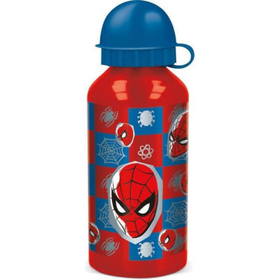 Пляшка алюмінієва дитяча 400 мл Stor Spider-Man (74734)