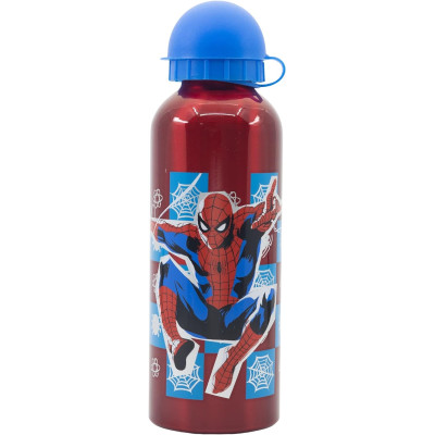 Пляшка алюмінієва дитяча 530 мл Stor Spider-Man (74760)