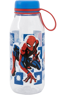 Пляшка для води із силіконовою ручкою 460 мл Stor Spider-Man (74782)