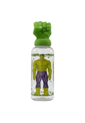 Пляшка пластикова дитяча 560 мл Stor Avengers Hulk (74852)