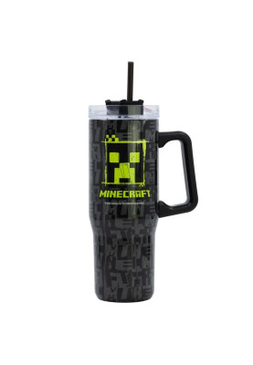 Термокухоль з трубочкою 940 мл Stor Minecraft (75643)