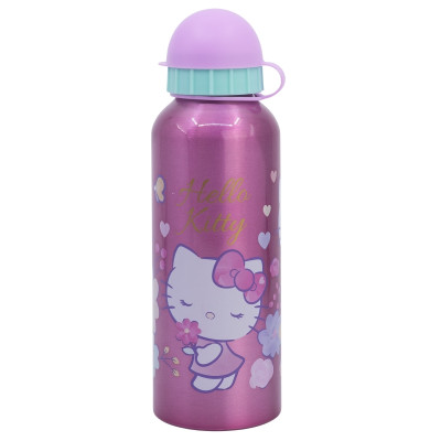 Пляшка алюмінієва дитяча 530 мл Stor Hello Kitty (81760)