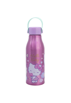 Пляшка для води алюмінієва із силіконовою ручкою 760 мл Stor Hello Kitty (81761)
