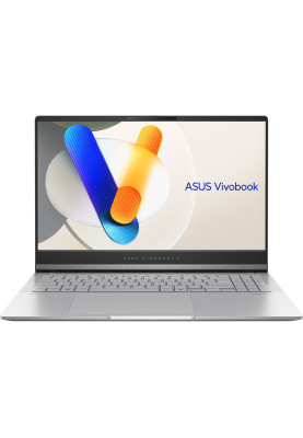ASUS Ноутбук Vivobook S 15 M5506UA-MA055 15.6" 3K OLED, AMD R7-8845HS, 32GB, F1TB, UMA, noOS, Сріблястий