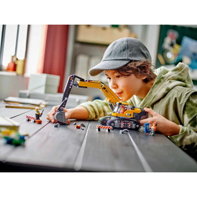 LEGO Конструктор City Жовтий будівельний екскаватор