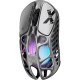 GravaStar Миша Mercury X Pro, 8K, BT/WL/USB-A, RGB, сірий