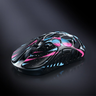 GravaStar Миша Mercury X Pro, 8K, BT/WL/USB-A, RGB, Neon Graffiti