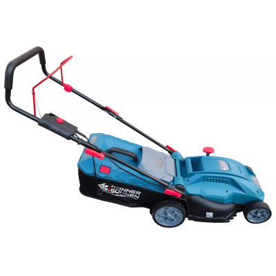 Könner & Söhnen Газонокосарка мережева KS 38LM16 1600Вт 38см 40л 25-75мм 13.2кг