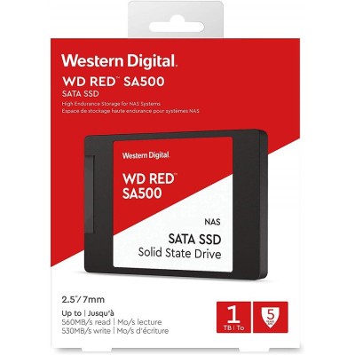 WD Red SA500 NAS SATA 2.5"[WDS100T1R0A]