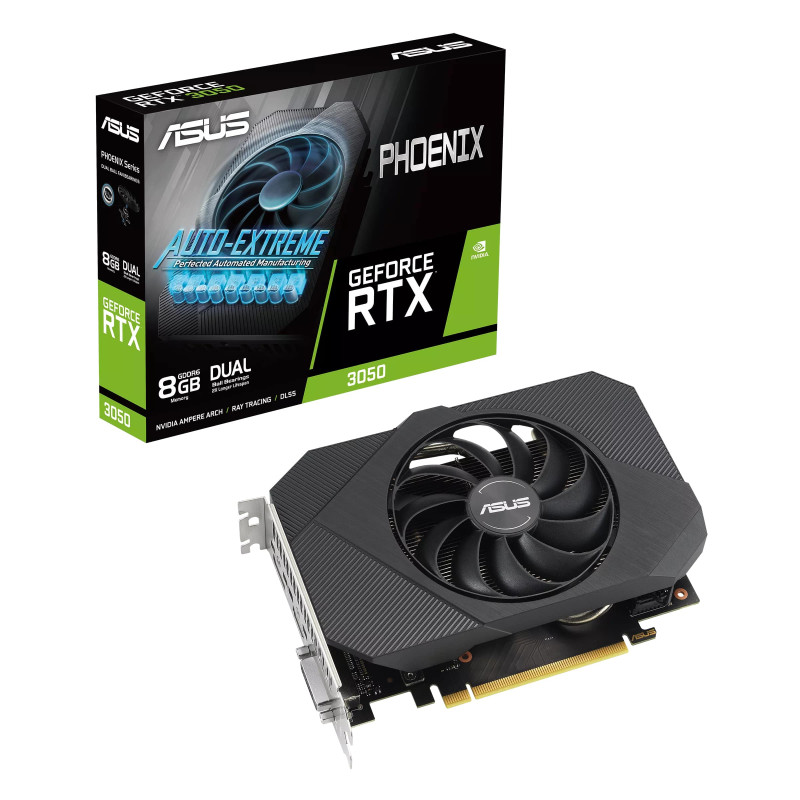 ASUS Відеокарта GeForce RTX 3050 8GB GDDR6 PH PH-RTX3050-8G-V2