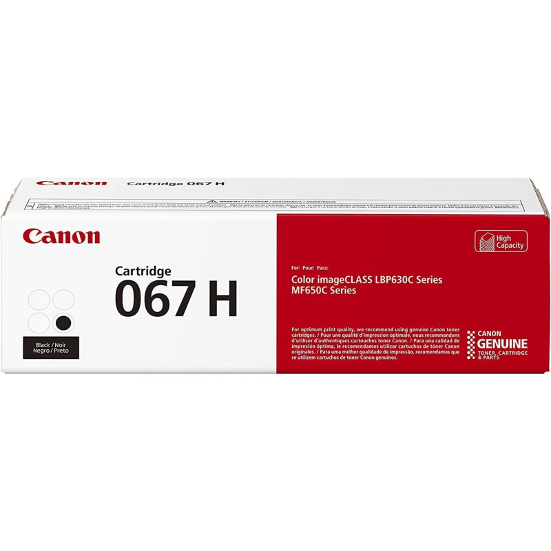 Canon Картридж 067H MF651Cw/MF655Cdw/MF657Cdw/LBP631Cw/LBP633Cdw Black (3130 стр.)