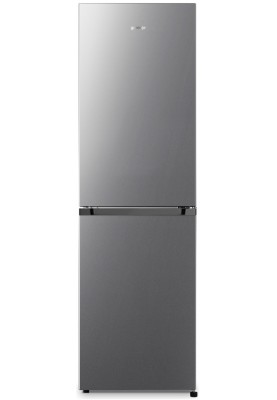 Gorenje Холодильник з нижн. мороз. камерою 182х55х55см, 2 двері, 171(80)л, А+, NoFrost Plus, Зона св-ті, Сірий