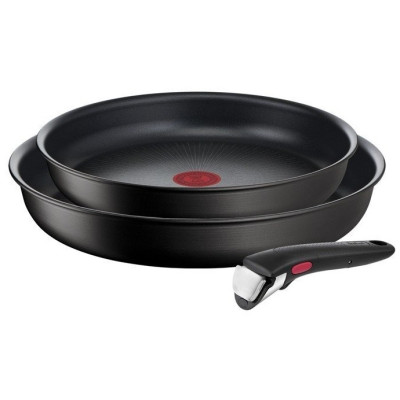 Tefal Набір посуду Ingenio Easy Cook & Clean 3 предмети, 22 см, 26 см, змінна ручка
