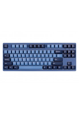 Akko Клавіатура механічна 3087 DS Ocean Star 87Key, CS Blue V2, USB-A, EN/UKR, No LED, Блакитний