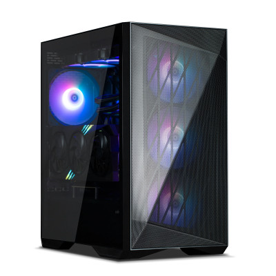 Zalman Корпус Z9 Iceberg MS без БЖ 2xUSB3.0, 2xUSB2.0 1xUSB 3.1 Gen2 Type-C 4x140мм ARGB VGA 390мм LCS ready TG Side Panel EATX чорний