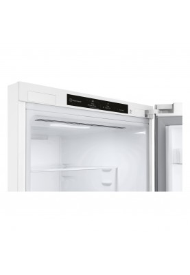 LG Холодильник з нижн. мороз., 186x60х68, холод.відд.-234л, мороз.відд.-107л, 2дв., А+, NF, інв., диспл внутр., зона св-ті, білий