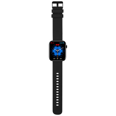 2E Смарт-годинник Wave Plus 47мм, 1.8", 240x286, BT 5.3, Чорний