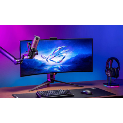 ASUS Мікрофон геймінговий ROG Carnyx, Omni, RGB, USB-A, 3м, чорний