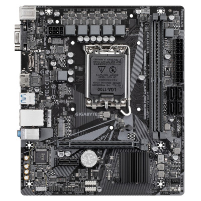 Gigabyte Материнська плата H610M H V3 DDR4 s1700 H610 2xDDR4 HDMI D-Sub mATX