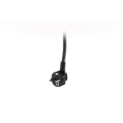 2E Сітковий підовжувач 5XSchuko з вимикачем, 3G*1.5мм, 5м, black