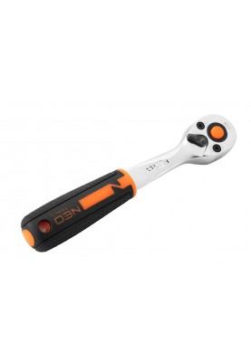 Neo Tools Набір торцевих головок, 14шт, 1/4", тріскачка 90 зубців, CrV