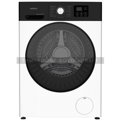 ARDESTO Пральна машина фронтальна Black Mars, 6кг, 1200, А+++, 46.5см, дисплей, інвертор, білий