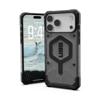 UAG Чохол для iPhone 17 Pro Max, Pathfinder Clear MagSafe, Ash/Black