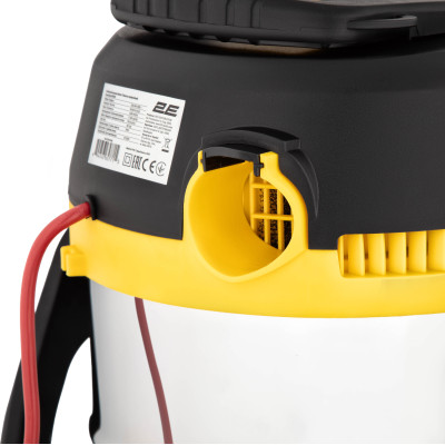 2E Пилосос професійний 2E PowerClean 20S 1200Вт 17кПа контейнер 20л розетка 220В/2000В волозі/сусі