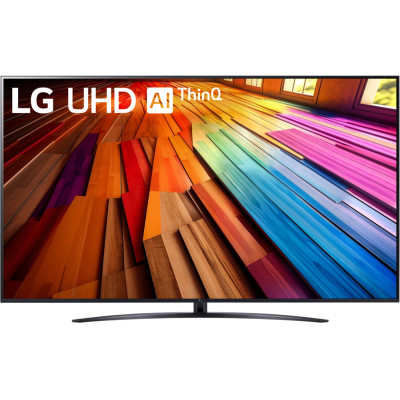 LG Телевізор 43" UHD 4K 60Hz Smart WebOS Black