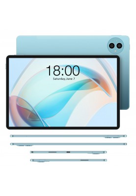 TECLAST Планшет P50 11" 6ГБ, 128ГБ, LTE, 8000мА рік, Android, блакитіній