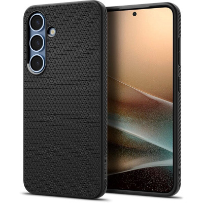 Spigen Чохол для Samsung Galaxy S25+, Liquid Air, Matte Black