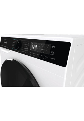 Gorenje Прально-сушильна машина фронтальна, 9(6)кг, 1400, A, 55см, дисплей, інвертор, Wi-Fi, білий