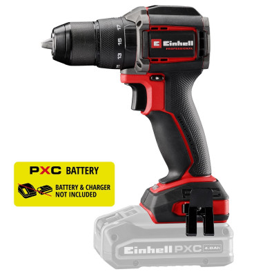 Einhell Шурупокрут-дриль ударний акумуляторний Professional TP-CD 18/50-C Li-i BL - Solo 18В 50Нм 0-500·0-2000об/хв LED 0.99кг без АКБ та ЗП