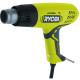 Ryobi Фен EHG2000 промисловий, 2000Вт, 250/500 л/хв, 400/600 ° С, 0.7кг