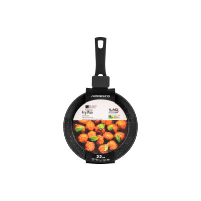 ARDESTO Сковорода Black Mars Orion 22 см, чорний, алюміній