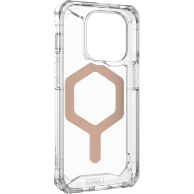 UAG Чохол для Apple iPhone 15 Pro Plyo Magsafe, Ice/Rose Gold