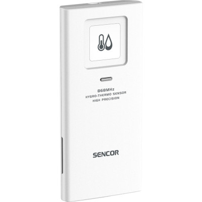 Sencor Метеостанція, внутр/зовн вимірювання, температура, вологість, час, дні тижня, календар, підтримує платформи Android та iOS, Білий Sencor Метеостанція, внутр/зовн вимірювання, температура, вологість, час, дні тижня, календар, підтримує платформи Android та iOS, Білий