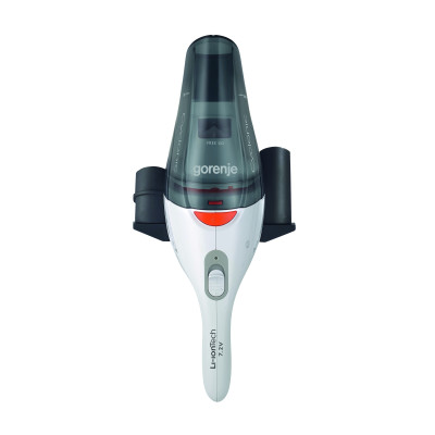 Gorenje Пилосос автомоб, 55Вт, конт пил -0.4л, автон. робота до 14хв, мікрофільтр, дод.насадки-2 шт, червоний