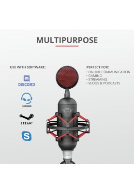 Trust GXT 244 Buzz USB Streaming Microphone Black