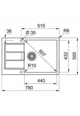 Franke Sirius 2.0 S2D 611-78 XL[143.0621.338]