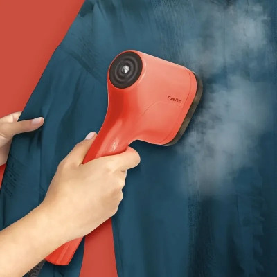 Tefal Відпарювач компактний Pure Pop, 1300Вт, 70мл, постійна пара - 20гр, червоний Tefal Відпарювач компактний Pure Pop, 1300Вт, 70мл, постійна пара - 20гр, червоний