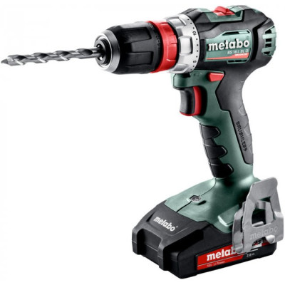 Metabo Шуруповерт-дриль BS 18 L BL Q 18V 2x2Ah Li-Ion; з/п SC 30;кофр