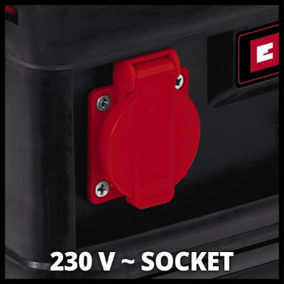 Einhell Бензиновий генератор TC-PG 10/E5, 230В, 0.68кВт (макс. 0.8кВт), ручний старт, 4л, 18.8кг Einhell Бензиновий генератор TC-PG 10/E5, 230В, 0.68кВт (макс. 0.8кВт), ручний старт, 4л, 18.8кг